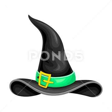 What is the visual representation of a witches hat